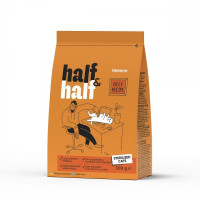 Сухой корм Half&Half для стерилизованных кошек, с говядиной, 300 г Сухой корм Half&Half для стерилизованных кошек, с говядиной, 300 г