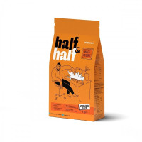 Сухой корм Half&Half для стерилизованных кошек, с говядиной, 2 кг Сухой корм Half&Half для стерилизованных кошек, с говядиной, 2 кг