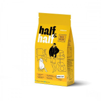 Сухой корм Half&Half для взрослых кошек, с говядиной, 2 кг Сухой корм Half&Half для взрослых кошек, с говядиной, 2 кг