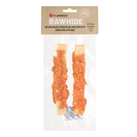 Лакомство Flamingo СНЕК R'HIDE, жевательные ребрышки обернутые мясом курицы, для собак, 110 г (2 шт, 17 см) Лакомство Flamingo СНЕК R'HIDE, жевательные ребрышки обернутые мясом курицы, для собак, 110 г (2 шт, 17 см)