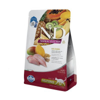 Низкозерновой сухой корм Farmina N&D Tropical Selection, для взрослых стерилизованных кошек, с курицей и тропическими фруктами, 300 г Низкозерновой сухой корм Farmina N&D Tropical Selection, для взрослых стерилизованных кошек, с курицей и тропическими фруктами, 300 г
