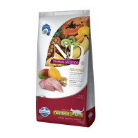 Низькозерновий сухий корм Farmina N&D Tropical Selection, для дорослих стерилізованих котів, з куркою та тропічними фруктами, 10 кг Низькозерновий сухий корм Farmina N&D Tropical Selection, для дорослих стерилізованих котів, з куркою та тропічними фруктами, 10 кг