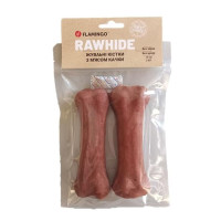 Жевательные кости Flamingo с мясом утки, 15 см, для собак, 2 шт, 220 г Жевательные кости Flamingo с мясом утки, 15 см, для собак, 2 шт, 220 г
