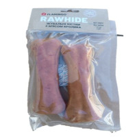 Жевательные кости Flamingo с мясом кролика, 17 см, для собак, 2 шт, 220 г Жевательные кости Flamingo с мясом кролика, 17 см, для собак, 2 шт, 220 г