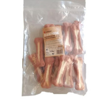 Жевательные кости Flamingo с мясом кролика, 15 см, для собак, 16 шт, 1.6 кг Жевательные кости Flamingo с мясом кролика, 15 см, для собак, 16 шт, 1.6 кг