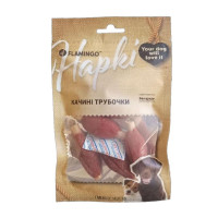 Лакомство Flamingo для собак, утиные трубочки 7,5 см, 75 г Лакомство Flamingo для собак, утиные трубочки 7,5 см, 75 г