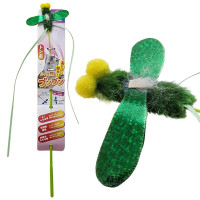 Игрушка CattyMan Insect Dragonfly дразнилка-бабка, для котов Игрушка CattyMan Insect Dragonfly дразнилка-бабка, для котов