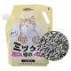 Наповнювач CattyMan Mixed Cat Litter грудкувальний мікс: тофу, бентоніт, активоване вугілля, для котячого туалету, 2.5 кг