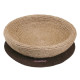 Лежак-кігтеточка CattyMan Scratcher Jute Bed спальне місце, для котів, коричнево-бежевий