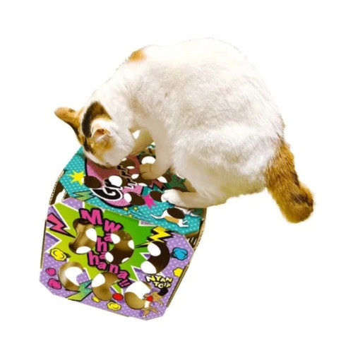 Интерактивная игрушка CattyMan Play Cube Box игровой куб, для кошек