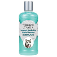 Шампунь Veterinary Formula SCC Soothing & Deodorizing Oatmeal заспокійливий і дезодоруючий, для собак і котів, 503 мл Шампунь Veterinary Formula SCC Soothing & Deodorizing Oatmeal заспокійливий і дезодоруючий, для собак і котів, 503 мл