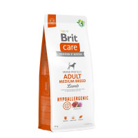 Сухой корм Brit Care Dog Hypoallergenic Adult Medium Breed для взрослых собак средних пород, с ягненком, 12 кг Сухой корм Brit Care Dog Hypoallergenic Adult Medium Breed для взрослых собак средних пород, с ягненком, 12 кг