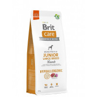 Сухой корм Brit Care Dog Hypoallergenic Junior Large Breed для молодых собак больших пород, с ягненком, 12 кг Сухой корм Brit Care Dog Hypoallergenic Junior Large Breed для молодых собак больших пород, с ягненком, 12 кг