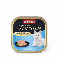 Консервы Animonda Vom Feinsten паштет для кошек, с индейкой и форелью, 100 г