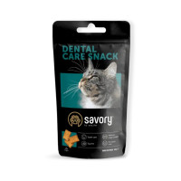 Лакомство Savory Dental Care Snack для кошек, для зубов, 60 г Лакомство Savory Dental Care Snack для кошек, для зубов, 60 г