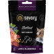 Мягкое лакомство Savory Sterilised Snack для стерилизованных кошек, ягненок и черника, 50 г
