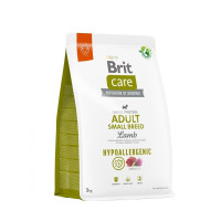 Сухой корм Brit Care Hypoallergenic Adult Small Breed для собак малых пород, ягненок, 3 кг Сухой корм Brit Care Hypoallergenic Adult Small Breed для собак малых пород, ягненок, 3 кг