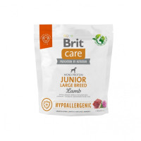 Сухой корм Brit Care Hypoallergenic Junior Large Breed для юниоров крупных пород, ягненок, 1 кг Сухой корм Brit Care Hypoallergenic Junior Large Breed для юниоров крупных пород, ягненок, 1 кг