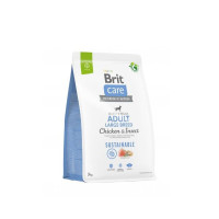 Сухой корм Brit Care Sustainable Adult Large Breed для собак больших пород, курица и насекомые, 3 кг Сухой корм Brit Care Sustainable Adult Large Breed для собак больших пород, курица и насекомые, 3 кг
