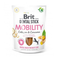 Лакомство Brit Dental Stick Mobilityдля собак д/суставов куркума и коллаген 7 шт 251 г Лакомство Brit Dental Stick Mobilityдля собак д/суставов куркума и коллаген 7 шт 251 г
