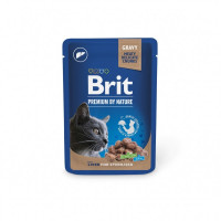 Влажный корм Brit Premium Sterilised Plate для стерилизованных кошек, 12 шт х 100 г Влажный корм Brit Premium Sterilised Plate для стерилизованных кошек, 12 шт х 100 г