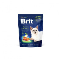 Сухой корм Brit Premium Cat Nature Sterilized Salmon для стерилизованных кошек, с лососем, 300 г Сухой корм Brit Premium Cat Nature Sterilized Salmon для стерилизованных кошек, с лососем, 300 г