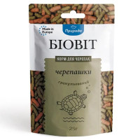 Корм Природа Биовит «Черепашки» для пресноводных черепах, гранулированный (палочки), 25 г Корм Природа Биовит «Черепашки» для пресноводных черепах, гранулированный (палочки), 25 г