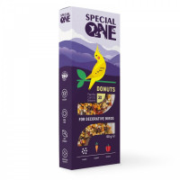 Пончик Speciаl One «Паприка, морковь, кунжут» для декоративных птиц, 60 г Пончик Speciаl One «Паприка, морковь, кунжут» для декоративных птиц, 60 г