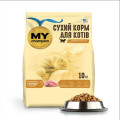 Сухий корм My Champion з куркою та розторопшею для котів, повнораціонний, 10 кг