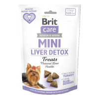 Лакомства Brit Care Mini Treats Liver Detox для собак мелких пород, детокс печени, индейка, черника, 50 г Лакомства Brit Care Mini Treats Liver Detox для собак мелких пород, детокс печени, индейка, черника, 50 г