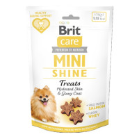 Лакомства Brit Care Mini Treats Shine для собак мелких пород, для блеска шерсти, лосось, 50 г Лакомства Brit Care Mini Treats Shine для собак мелких пород, для блеска шерсти, лосось, 50 г