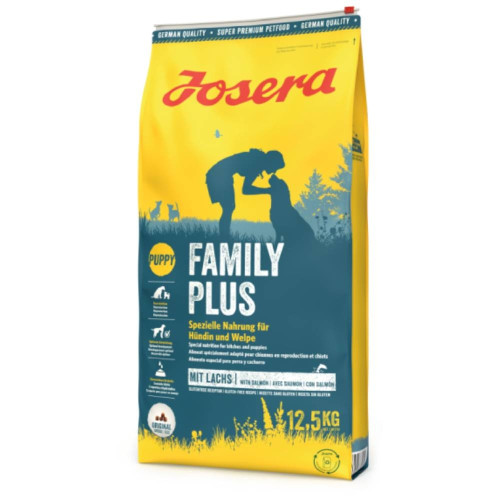 Сухий корм Josera FamilyPlus для вагітних і годуючих сук та цуценят, 12,5 кг