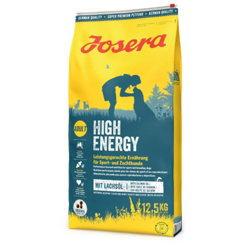 Сухой корм Josera High Energy для активных и рабочих собак, 12,5 кг