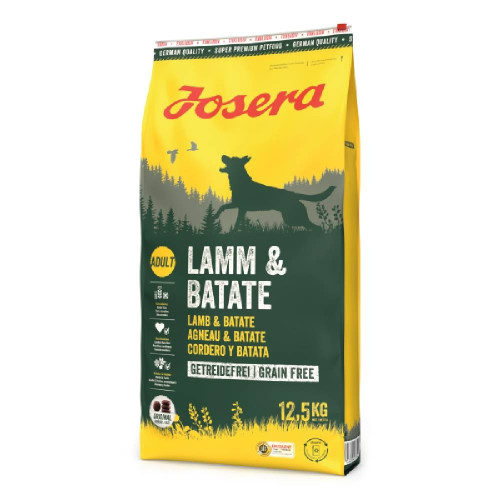 Сухой корм Josera Lamm & Batate для собак, с ягнёнком и бататом, 12,5 кг