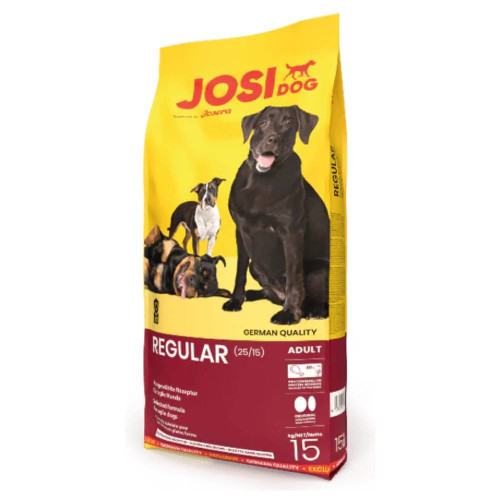 Сухой корм Josera JosiDog Regular для взрослых собак, с птицей, 15 кг