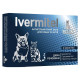 Антигельминтное средство Ivermitel для собак и кошек, со вкусом мяса, 12 таблеток, 0.4 г
