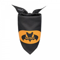 Бандана Pet Fashion Batdog для собак, размер M-XL, черная