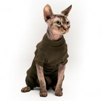 Боді Style Pets KHAKI теплий, для котів, розмір S