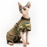 Боди Style Pets SP Multikam теплый, для кошек, размер M+ Боди Style Pets SP Multikam теплый, для кошек, размер M+