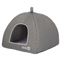 Домик AnimAll для собак и кошек Wandy, S, серый, 45×45×35 см Домик AnimAll для собак и кошек Wandy, S, серый, 45×45×35 см