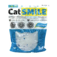 Силікагелевий наповнювач Magic Pet Cat Smile для котячих туалетів, з морським ароматом 3, 6 л (1,8 кг) Силікагелевий наповнювач Magic Pet Cat Smile для котячих туалетів, з морським ароматом 3, 6 л (1,8 кг)