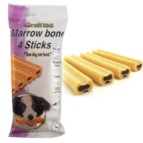 Жувальні палички Grainea Marrow Bone для собак 180 г, 4 шт