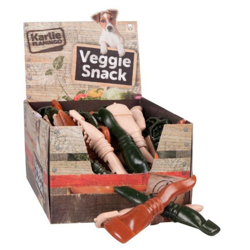 Ласощі Flamingo Veggie Toothpaste для собак, без глютену, 5 шт/уп, 7.5 см, ціна за 1 шт