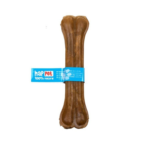 Кость натуральна пресована Denta для собак, 15 см, коричнева