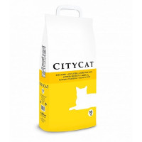 Впитывающийся наполнитель Sanicat CityCat Clumping для кошачьего туалета, без ароматизатора, 10 кг