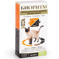 Вітамінно-мінеральний комплекс Veda Біоритм для котів c 8 місяців, з кроликом, 48 табл x 0.5 г (без упаковки)