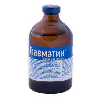 Розчин Helvet Травматін для лікування травм, ран, запалення дерматиту для кішок, собак, ВРХ, ДРХ, 100 мл