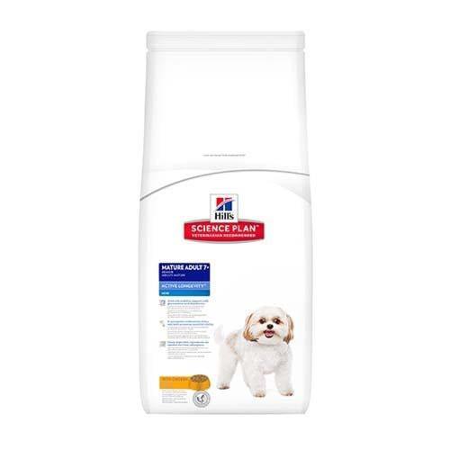 Сухой корм Hill's Science Plan Canine Mature Adult 7+ Active для собак маленьких пород, с курицей, 3 кг