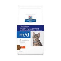 Сухий корм Hill's Prescription Diet Feline m/d Diabetes/Weight Management для котів, з куркою, 5 кг Сухий корм Hill's Prescription Diet Feline m/d Diabetes/Weight Management для котів, з куркою, 5 кг