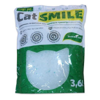 Силикагелевый наполнитель Cat Smile для кошачьих туалетов, зеленый чай 3,6 л Силикагелевый наполнитель Cat Smile для кошачьих туалетов, зеленый чай 3,6 л